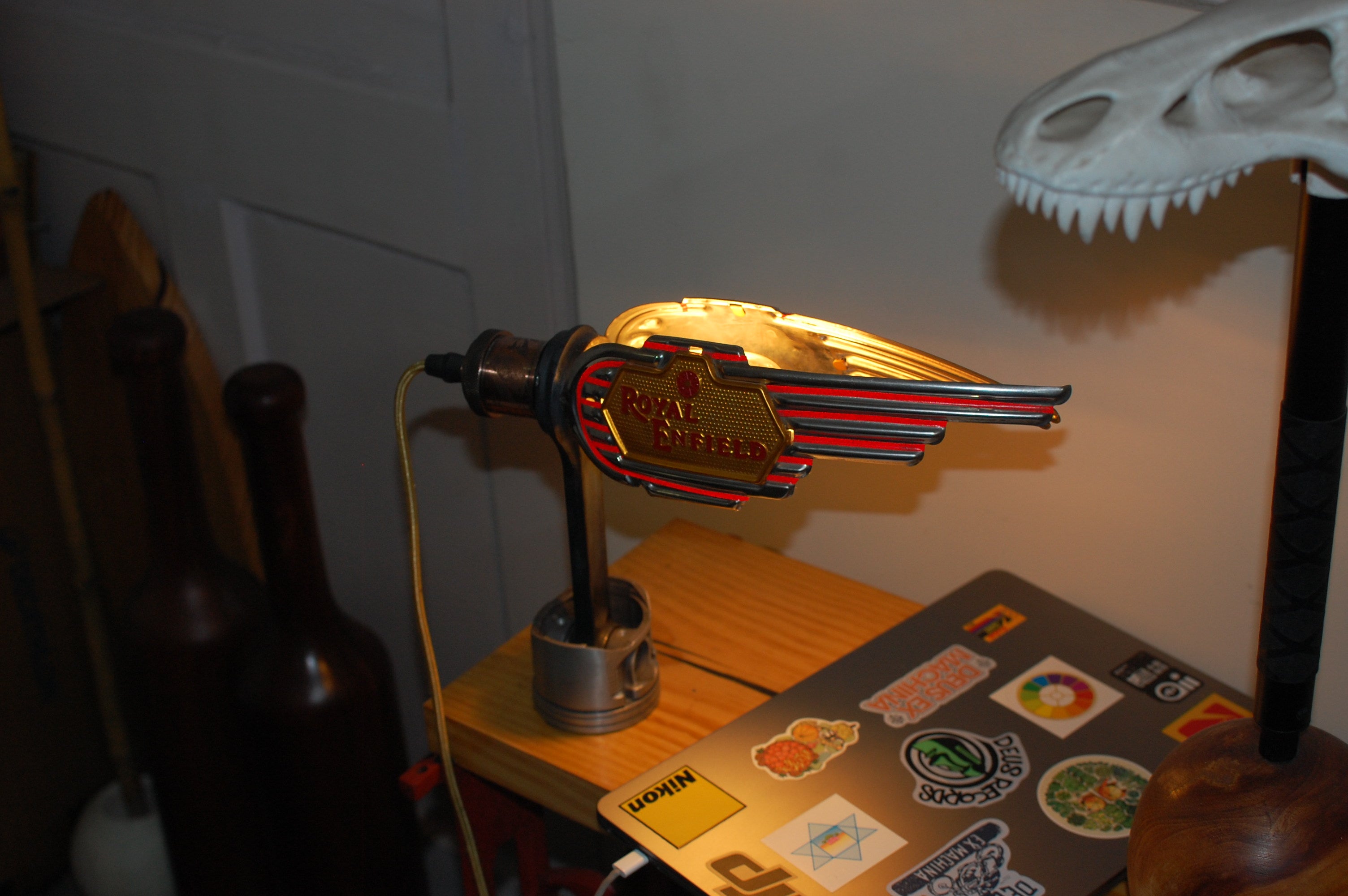 Piston Desk Lamp